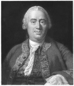 David Hume Portrait Print, 1837