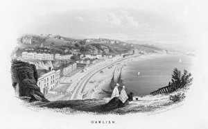 South Devon Railway Prints: Dawlish, Devon, c1860