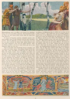 The Death of Baldr (Left site). From Valhalla: Gods of the Teutons, c. 1905 The Death of Baldr (Left site). From Valhalla: Gods of the Teutons, c. 1905