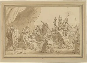 Benjamin West Artwork Prints: Death of a General. Creator: Benjamin West