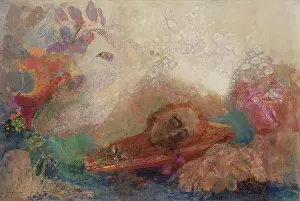 Allegory In Fine Art Prints: The Death of Orpheus, c1908-1910. Creator: Redon, Odilon (1840-1916)