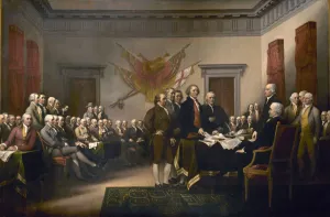 Russian Countryside Scene Prints: Declaration of Independence, 1819