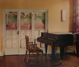Decoration by Eric Ravilious at Sir Geoffrey Frys flat, Portman Square, London, 1933 Decoration by Eric Ravilious at Sir Geoffrey Frys flat, Portman Square, London, 1933