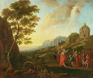 The Delivery of the Keys Print, a 1797 engraving