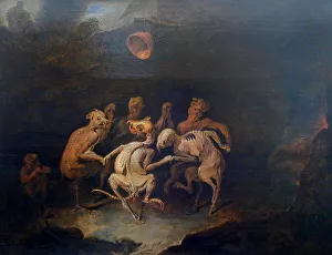 The demons. Artist: Ryckaert (Rijckaert), David (1612-1661) The demons. Artist: Ryckaert (Rijckaert), David (1612-1661)