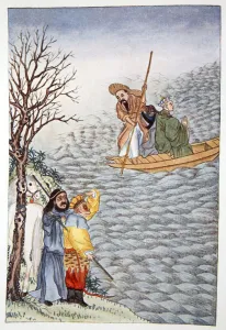 The Demons of Blackwater River Carry Away the Master, 1922 The Demons of Blackwater River Carry Away the Master, 1922