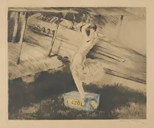 Vintage Airplane Images Prints: Before the deployment, 1925. Creator: Icart, Louis Justin Laurent (1888-1950)