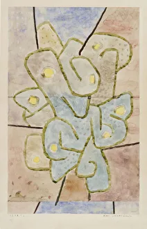 Private Art Collection Images Prints: Der Sauerbaum (The Sour Tree), 1939. Creator: Klee, Paul (1879-1940)