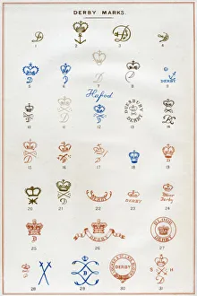 1876 Derby Marks Print