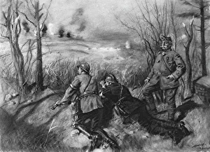 Devant Douamont, 1916 Print