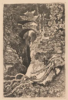 Devils Bridge, Cardiganshire, 1837. Creator: John Sell Cotman (British, 1782-1842) Devils Bridge, Cardiganshire, 1837. Creator: John Sell Cotman (British, 1782-1842)