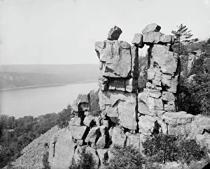 Detroit Publishing Company Prints: Devil's Lake, Wis. c1898. Creator: Unknown
