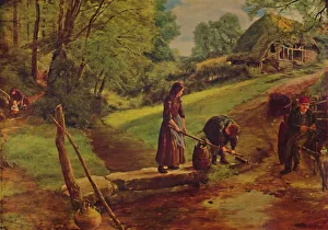 James Clarke Hook, A Devonshire Stream Print, 1864 (1935)