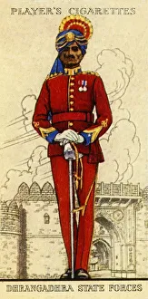 British Indian Army History Prints: Dhrangadhra State Forces, 1936. Creator: Unknown