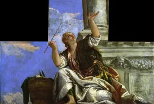 Allegory Fine Art Images Prints: Dialectics (Cobweb), 1575-1578. Creator: Veronese, Paolo (1528-1588)