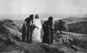 The Print Collector Artwork Prints: Disciples at Emmaus, c1905, (1912). Artist: Eugene Alexis Girardet