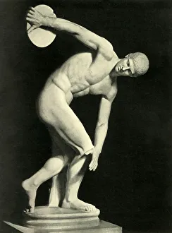 The Discobolus of Myron, 1908 Print