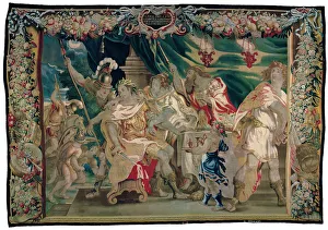 Roman Empire History Images Prints: Discovery of the Plot to Kill Caesar and Cleopatra from The Story of Caesar and Cleopatra