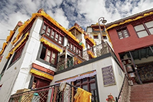 Tibetan Buddhism Temple Prints: Diskit Monastery, Nubra Valley, Ladakh, India, 2023. Creator: Peter Thompson