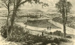 Our Own Country Book Illustrations Prints: Distant View of Perth, 1898. Creator: Unknown