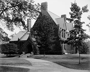 American Architectural Style Prints: Divinity [School] Library, Harvard College, between 1900 and 1906. Creator: Unknown