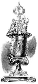 British Sport History Prints: The Doncaster Cup, 1858. Creator: Unknown