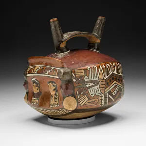 Double-Spouted Vessel Print, 180 B.C./A.D. 500
