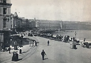 Douglas - General View of the Promenade, 1895 Douglas - General View of the Promenade, 1895