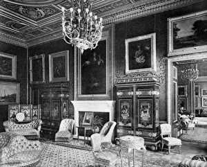 The drawing-room, Grosvenor House, 1908.Artist: Bedford Lemere and Company The drawing-room, Grosvenor House, 1908.Artist: Bedford Lemere and Company