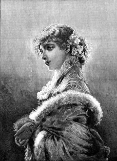 Victorian Era Social Class Prints: Dressed for the Opera, by E. Tofano
