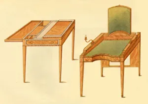 1787 Dressing Table and Folding Table Print