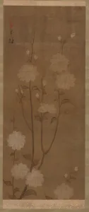 Edo Period Cherry Blossom Print, mid 18th-early 19th century