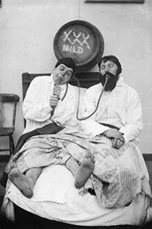 Two Drunken Men in a Bed Print, 1906