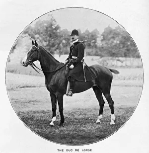 Monochrome Portraits Prints: The Duc De Lorge, c1901, (1903)