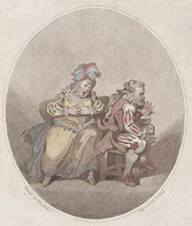 The Duenna & Little Isaac, April 1, 1784. Creator: William Paulet Carey The Duenna & Little Isaac, April 1, 1784. Creator: William Paulet Carey