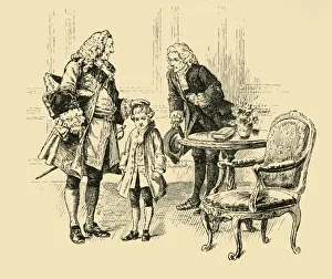 The Duke Praised Handel's Performance Print (1907)