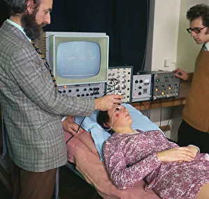 Medical Technology Prints: E. E. G recording