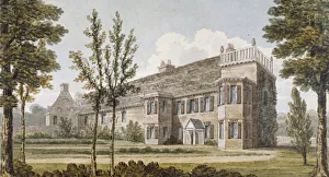 Prints of Ealing Grove House, Ealing, London, c1800 Painting Prints: Ealing Grove House Print, c1800
