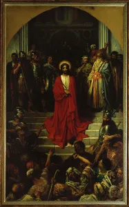 Christian Art Images Prints: Ecce Homo, 1877. Creator: Gustave Doré