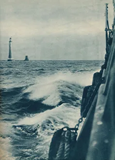 Devon Coastline Photography Prints: Eddystone Lighthouse, 1936