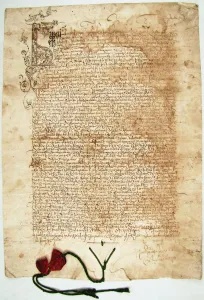 The edict of the Tsar Michail I Fyodorovich of Russia (1596-1645), 1625 The edict of the Tsar Michail I Fyodorovich of Russia (1596-1645), 1625
