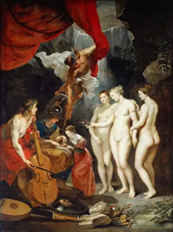 The Education of the Princess. (The Marie de Medici Cycle). Artist: Rubens, Pieter Paul (1577-1640) The Education of the Princess. (The Marie de Medici Cycle). Artist: Rubens, Pieter Paul (1577-1640)