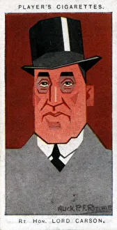 Edward Carson Portrait Prints: Edward Carson, 1st Baron Carson