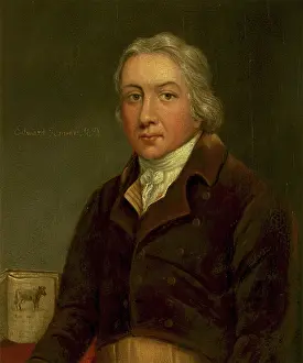 Edward Jenner Print - Engraved Portrait
