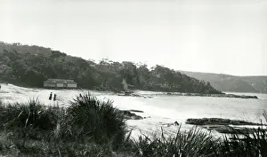 New South Wales Coastal Scenery Prints: Edwards Beach, Balmoral, c1910. Creator: Unknown