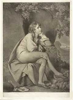 Joseph Wright Of Derby Paintings Prints: Edwin, 1778. Creator: John Raphael Smith