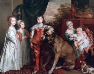 The Five Eldest Children of Charles I, 1637. Artist: Anthony van Dyck The Five Eldest Children of Charles I, 1637. Artist: Anthony van Dyck