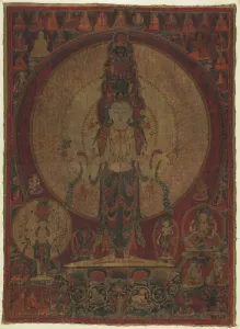 Eleven-Headed, Thousand-Armed Bodhisattva of Compassion (Avalokiteshvara), c. 1500 Eleven-Headed, Thousand-Armed Bodhisattva of Compassion (Avalokiteshvara), c. 1500