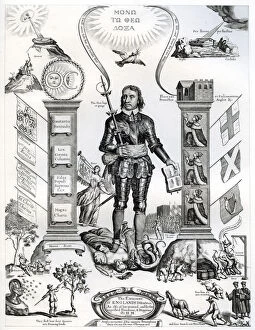 Images Dated 6th July 2006: The Embleme of Englands Distractions, 1658, (1899)