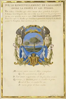 Three Emblems for Louis XIV Print, circa 1663-1668